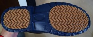 防寒EVAショートカラーワークブーツ TCの靴底写真