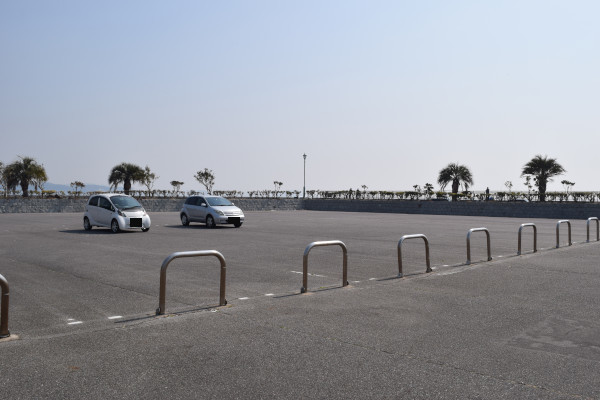 宮崎漁港の駐車場